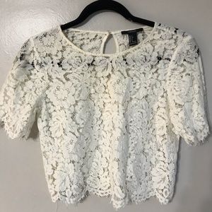 Lace Crop Top